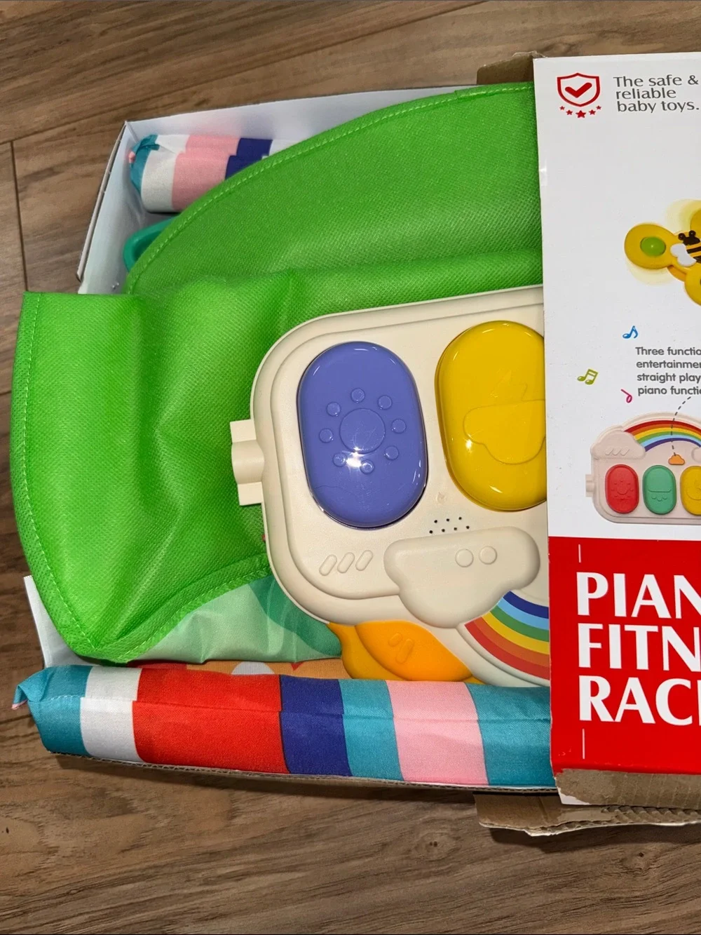 Piano Fitness Rack Play Gym - Green